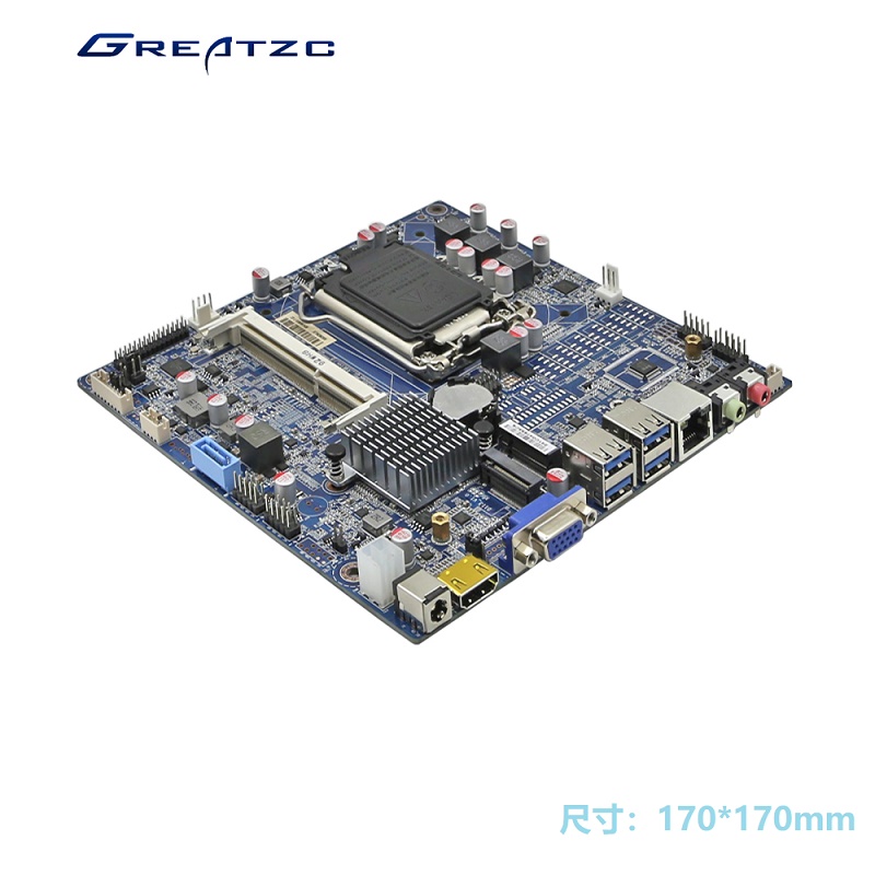 Mini ITX一體機(jī)主板 迷你PC主板 INTEL H310芯片組 支持9、8、7、6代CPU